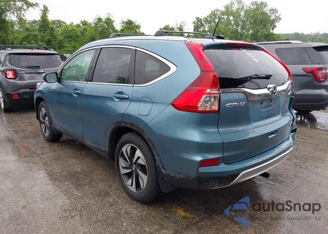 2016 Honda Cr-V Touring из США, поврежденный, VIN 5J6RM4H91GL079560
